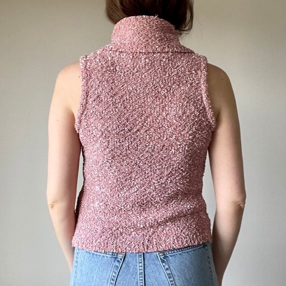 90’s pink knit top / small - Picture 7 of 7